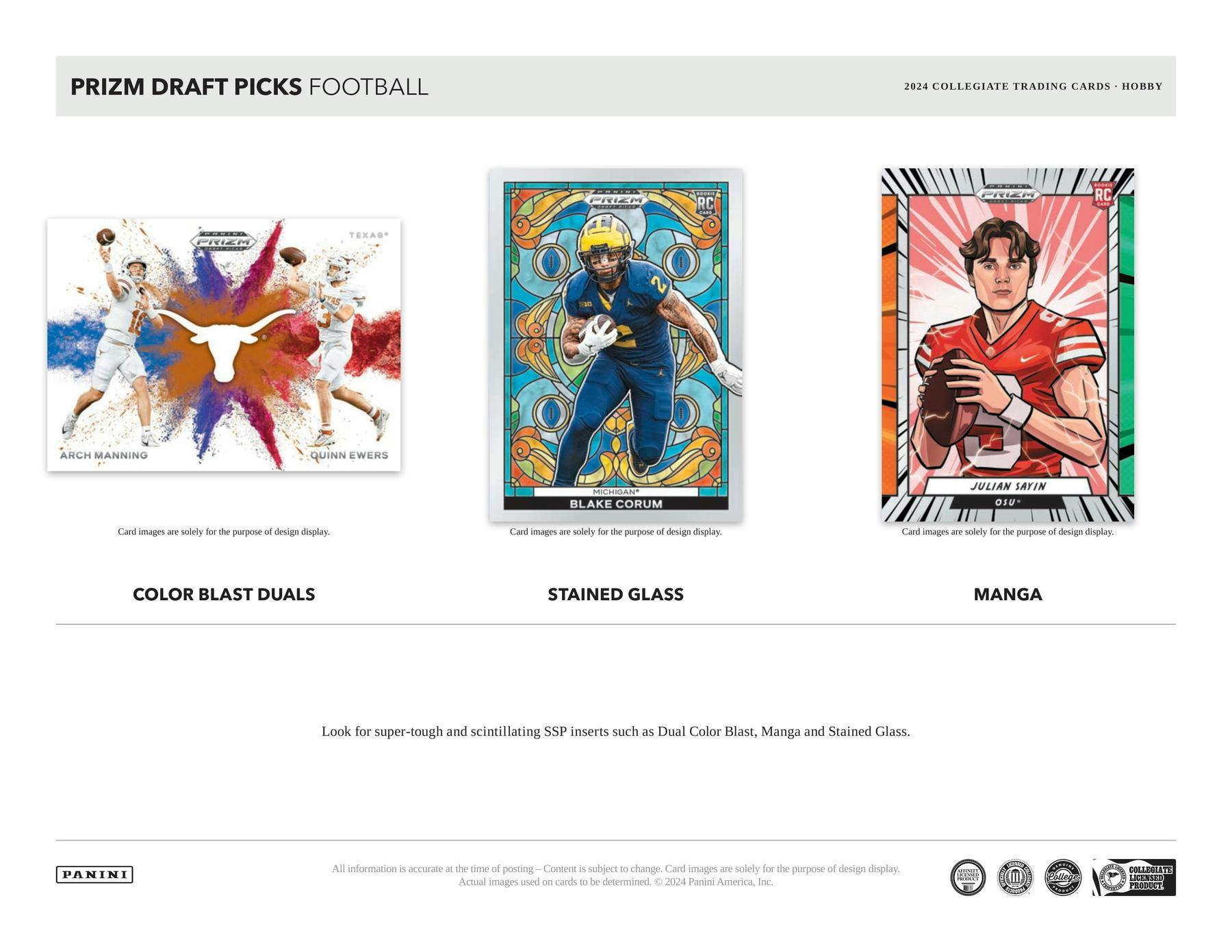 2024 Panini Prizm Draft Picks Football Hobby Box - Collectible Trading Cards for NFL Fans & Sports Memorabilia Collectors - Perfect for Gifts, Investments, and Fantasy Football Enthusiasts