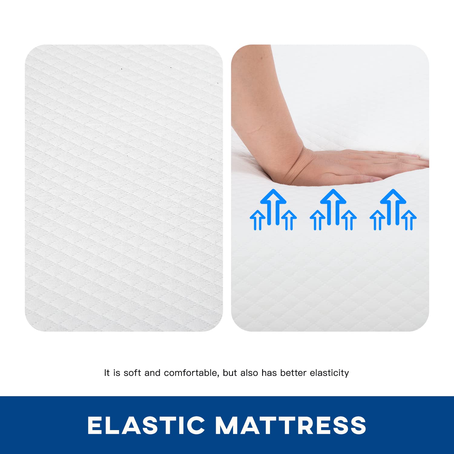 10 Inch Queen Gel Memory Foam Mattress - Medium Firm, CertiPUR-US Certified for Cool Sleep & Pressure Relief | Bed-in-a-Box | Perfect for Back Pain Relief, Guest Rooms & RV Mattress Toppers