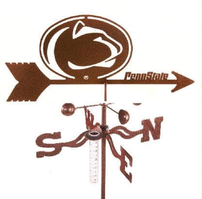 Penn State Rain Gauge Garden Stake Weathervane - Accurate Outdoor Weather Measurement Tool for Garden, Lawn & Backyard - Made in USA - Perfect for Gardening Enthusiasts & Weather Monitoring
