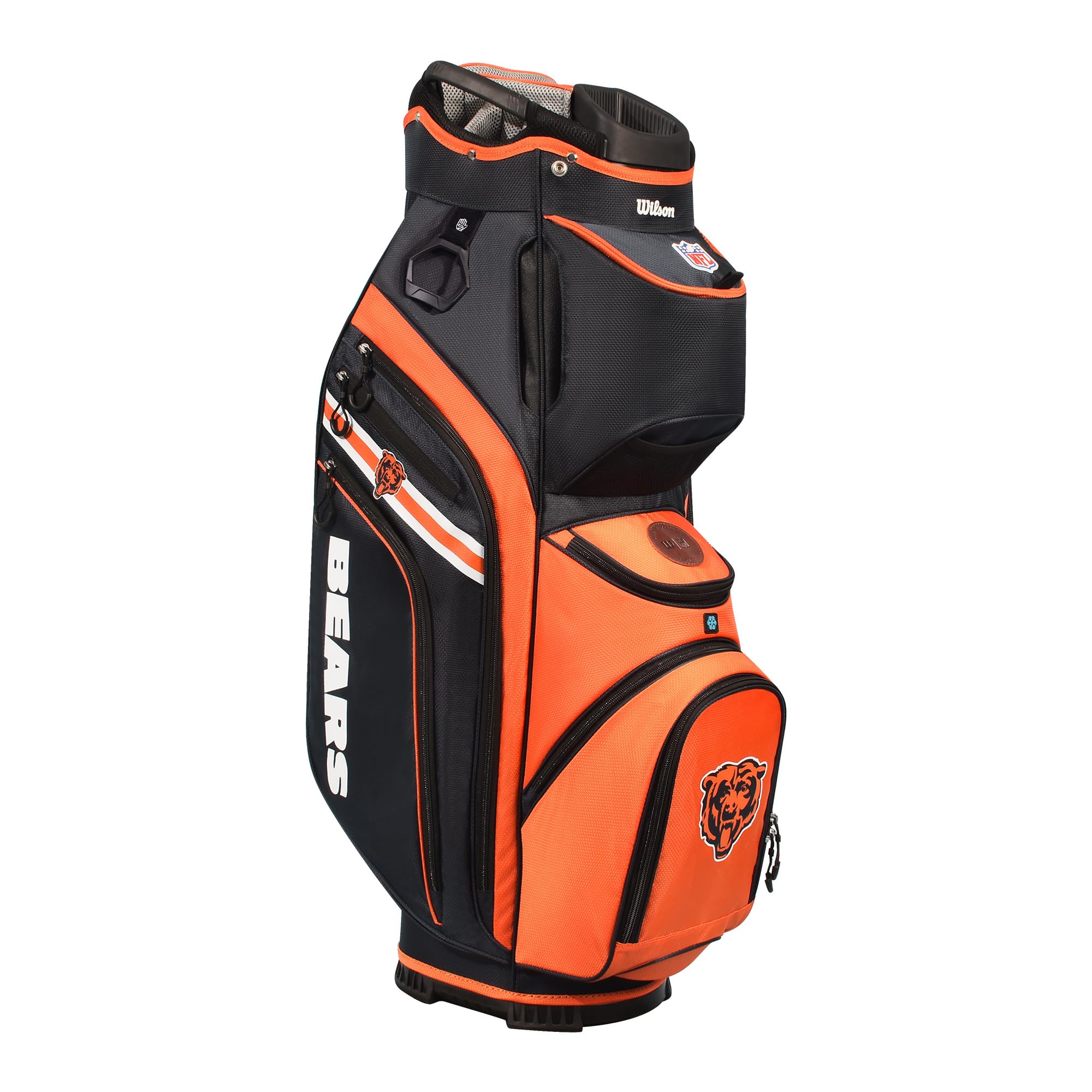 Wilson NFL Official Licensed Golf Bag - Durable & Lightweight Golf Stand Bag for Men & Women - Perfect for Football Fans & Golfers on the Course or Driving Range