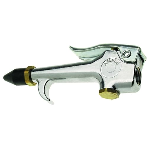 Amflo 201 Rubber-Tipped Blow Gun - High-Pressure Air Nozzle for Cleaning, Drying & Dusting - Ideal for Workshop, Garage & Industrial Use