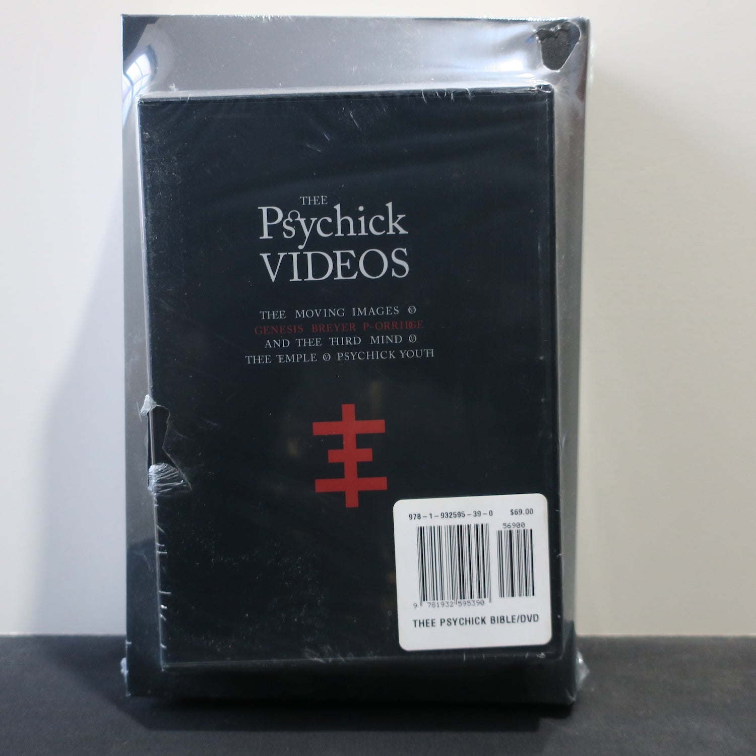 GENESIS BREYER P ORRIDGE 'Thee Psychick Bible' Book + DVD (First Edition, Sealed) - Rare Collectible for Music & Occult Enthusiasts - Perfect for Fans of Experimental Music & Esoteric Studies