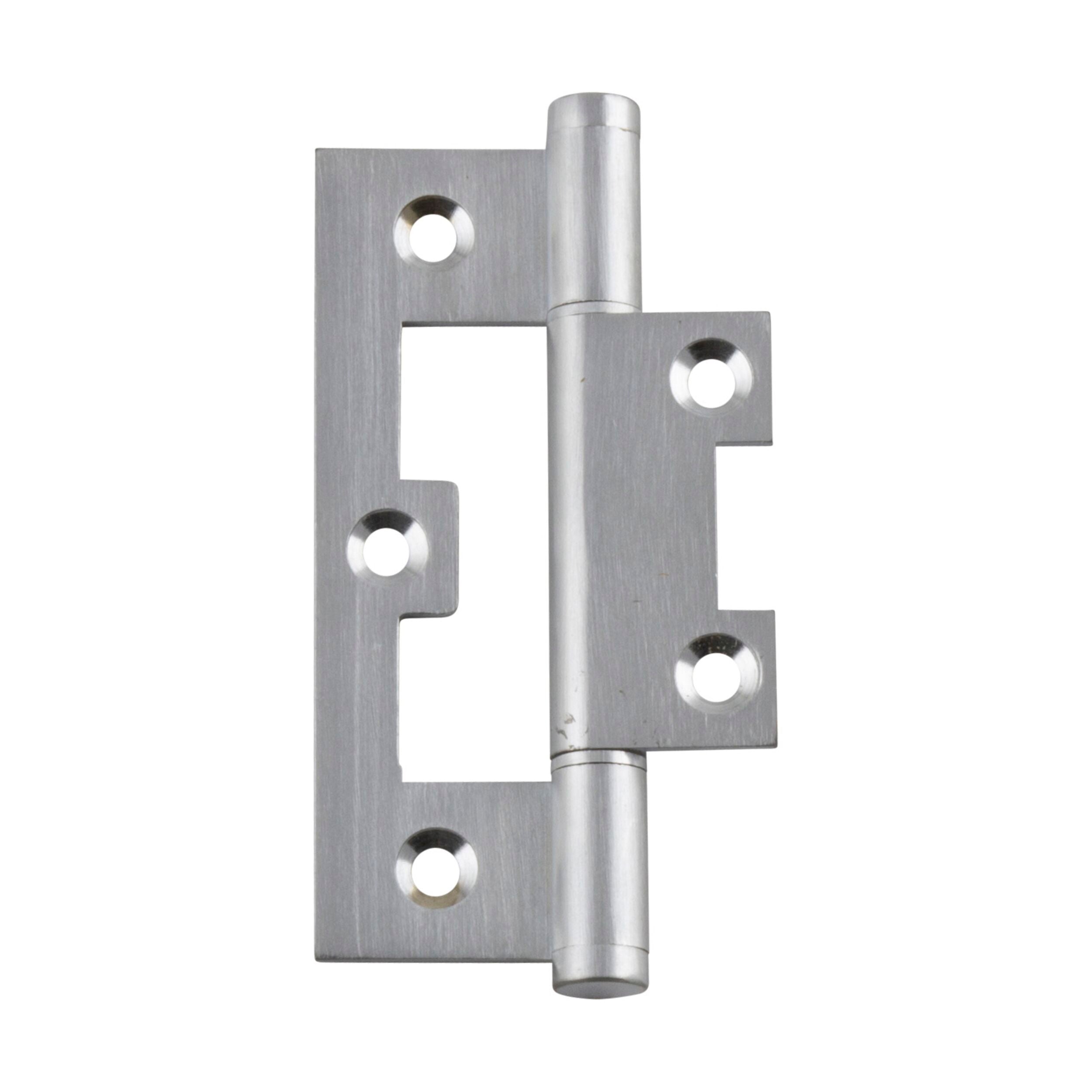 2798 Hinge Hirline Satin Chrome H89xW35mm - Premium Cabinet Door Hinges for Kitchen, Bathroom & Furniture Installation | Durable & Stylish Hardware Solution