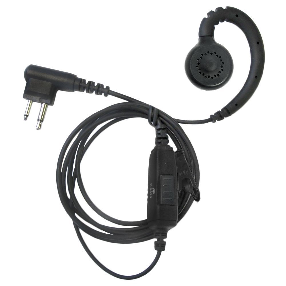 Artisan Power P-6423 C-Shape Single Wire Headset - Compatible with Motorola CLS1410 & CLS1110 Radios (RLN6423, HKLN6423, HKLN4604) - Ideal for Construction, Security & Warehouse Communication
