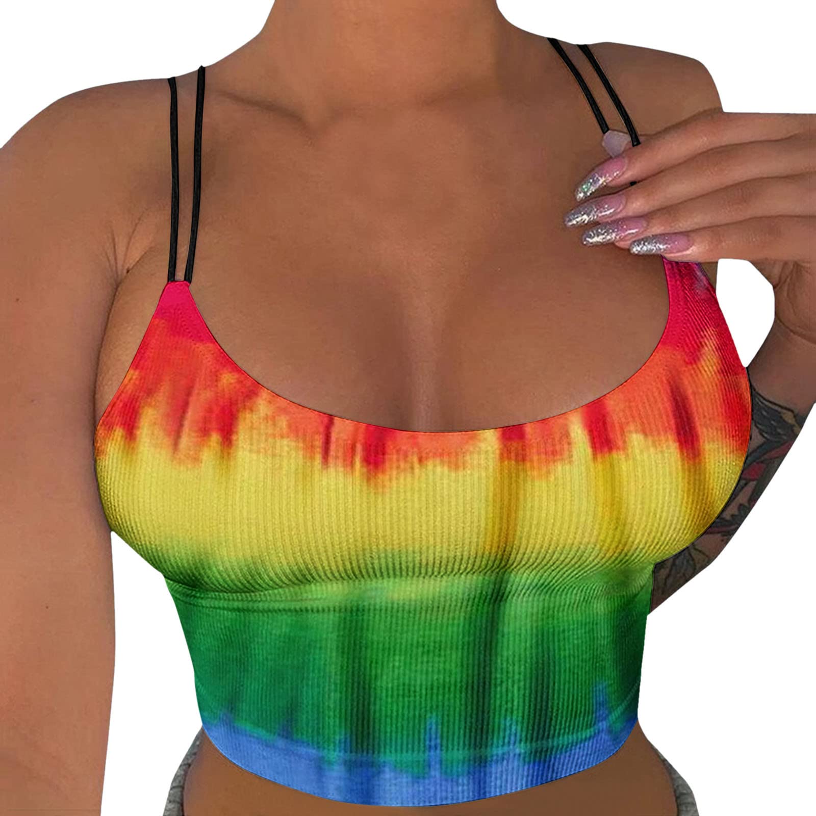 Women's Sexy Fitness Tank Tops - Breathable Yoga Crop Tops for Workout, Running & Gym - Stylish Sports Vest for Women - Perfect for Yoga, Pilates & Summer Outfits