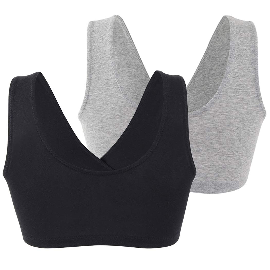 KUCI Maternity Nursing Bra - Wireless Cotton Breastfeeding Bra for Sleep & Comfort - Perfect for Pregnancy, Nursing Mothers and Nighttime Use