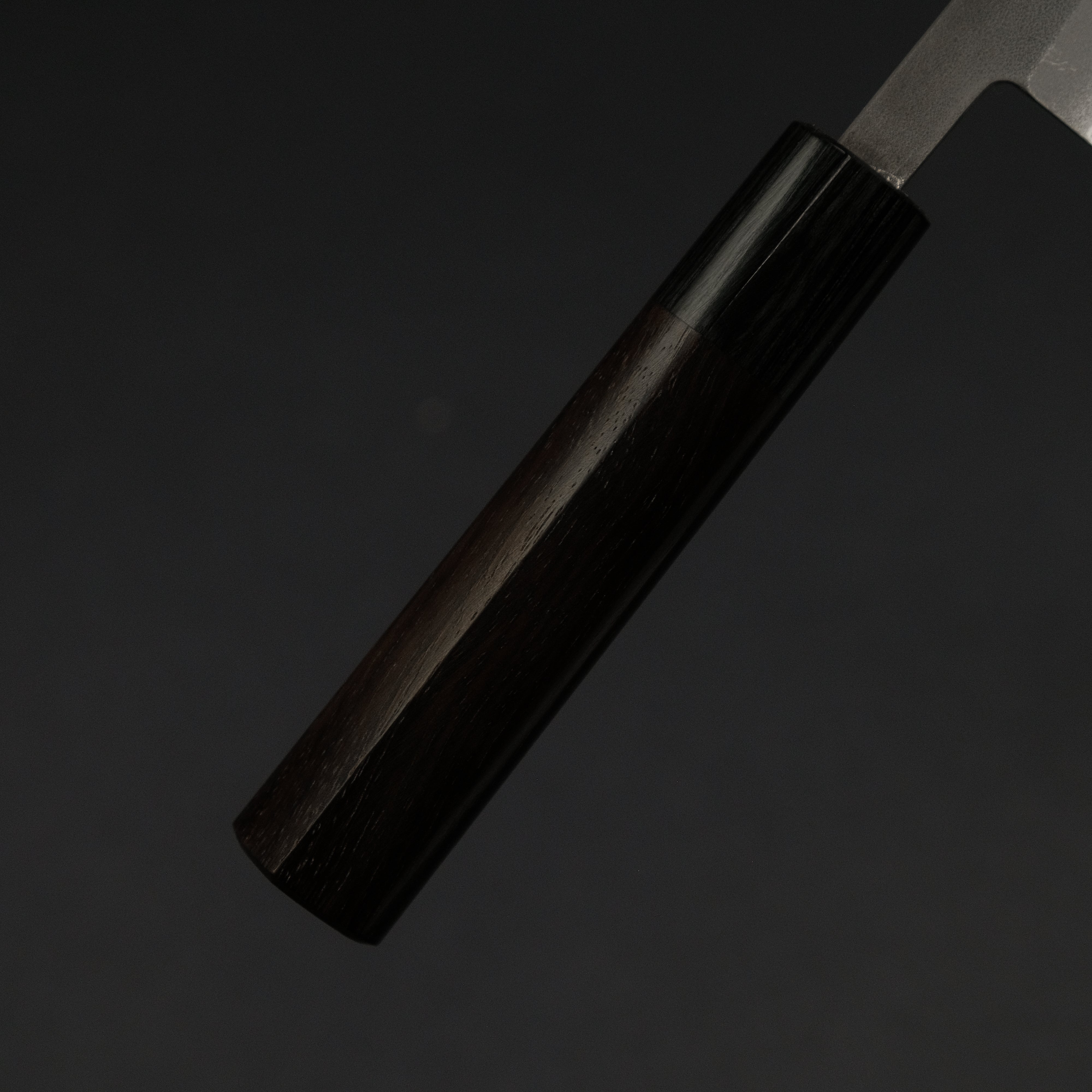 Premium Ohishi Blue #2 Nashiji Paring Knife 85mm with Rosewood Handle - Perfect for Fruit Peeling, Vegetable Slicing & Precision Kitchen Tasks