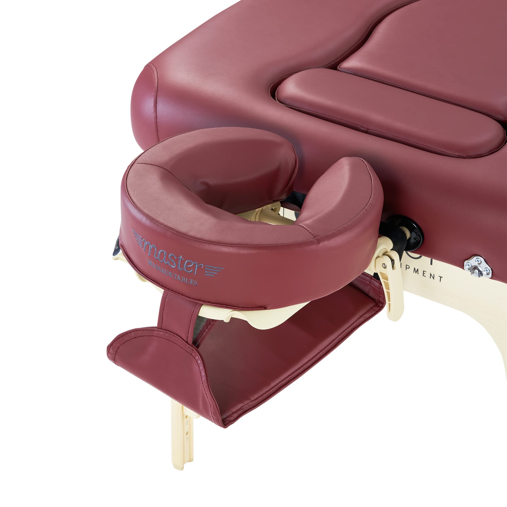 30'' Eva Portable Pregnancy Massage Table for Women & Plus Size Clients - Spa Salon Facial Bed for Pregnant Women - Multi-Functional Massage Table (Burgundy) - Perfect for Home Use, Professional Spas & Prenatal Care