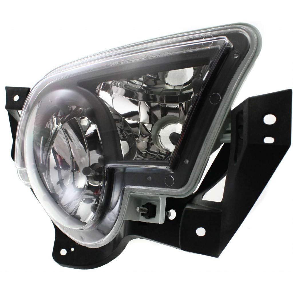 2002-2006 Chevy Avalanche 1500 Fog Lights Pair - Driver & Passenger Side with Body Cladding | Replacement for GM2592141 GM2593141 15040361 15040362 | Perfect for Night Driving & Off-Road Adventures
