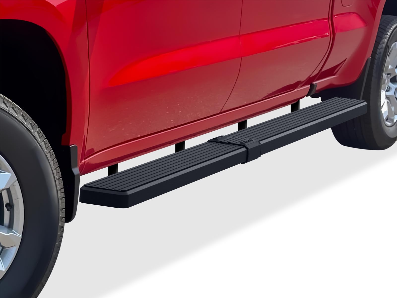 APS Stainless Steel Side Steps for Chevy Silverado & GMC Sierra 1500 2019-2025 Crew Cab 6.5ft Bed | 2500HD/3500HD 2020-2025 | Silverado 1500 LTD & Sierra 1500 LD 2022 | 6