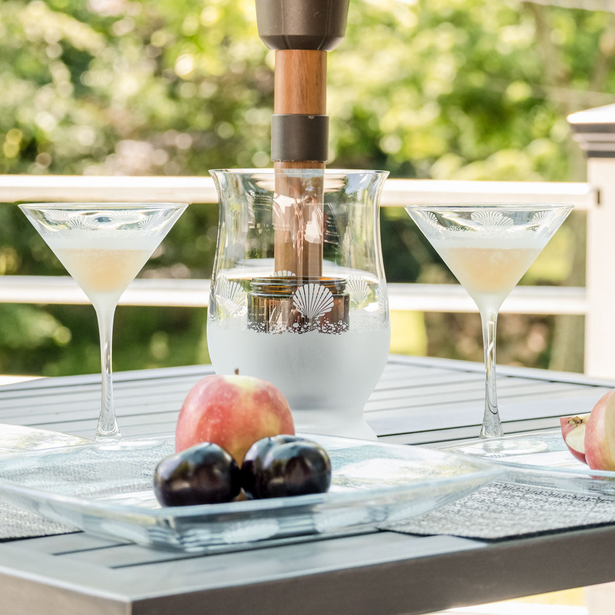 Premium Sea Shore 7.5oz Martini Glasses Set - 12 Pack for Cocktails, Wine & Entertaining | Elegant Glassware for Home Bar, Parties & Gifts