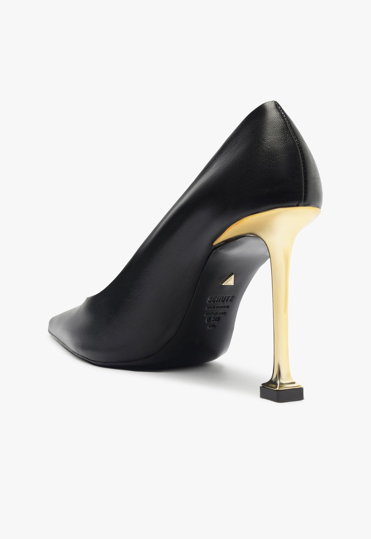 Firenze Nappa Leather Pump Women's High Heel Shoes - 2.4 Inch Heel Height (S2185700010006) | Elegant Office Wear & Evening Party Dress Shoes