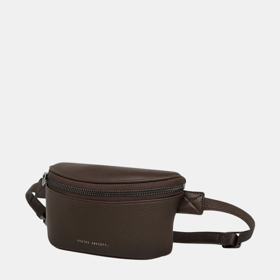 Best Lies Bum Bag (Cocoa) - Stylish Waist Pack for Travel, Hiking & Everyday Use - Hands-Free Crossbody Fanny Pack for Men & Women