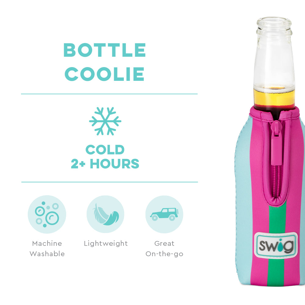 Prep Rally Bottle Coolie - Insulated Can & Bottle Holder for Drinks - Perfect for Tailgating, Picnics, and Outdoor Events