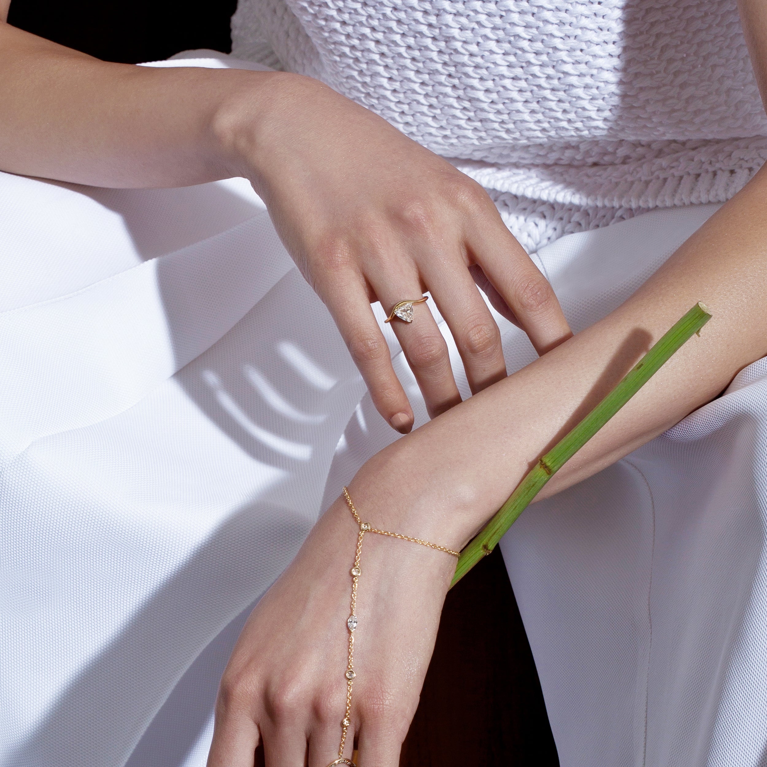 Trendy Triangle Eye Ring for Women - Unique Geometric Jewelry for Everyday Wear | Perfect for Boho, Festival, and Layering Outfits