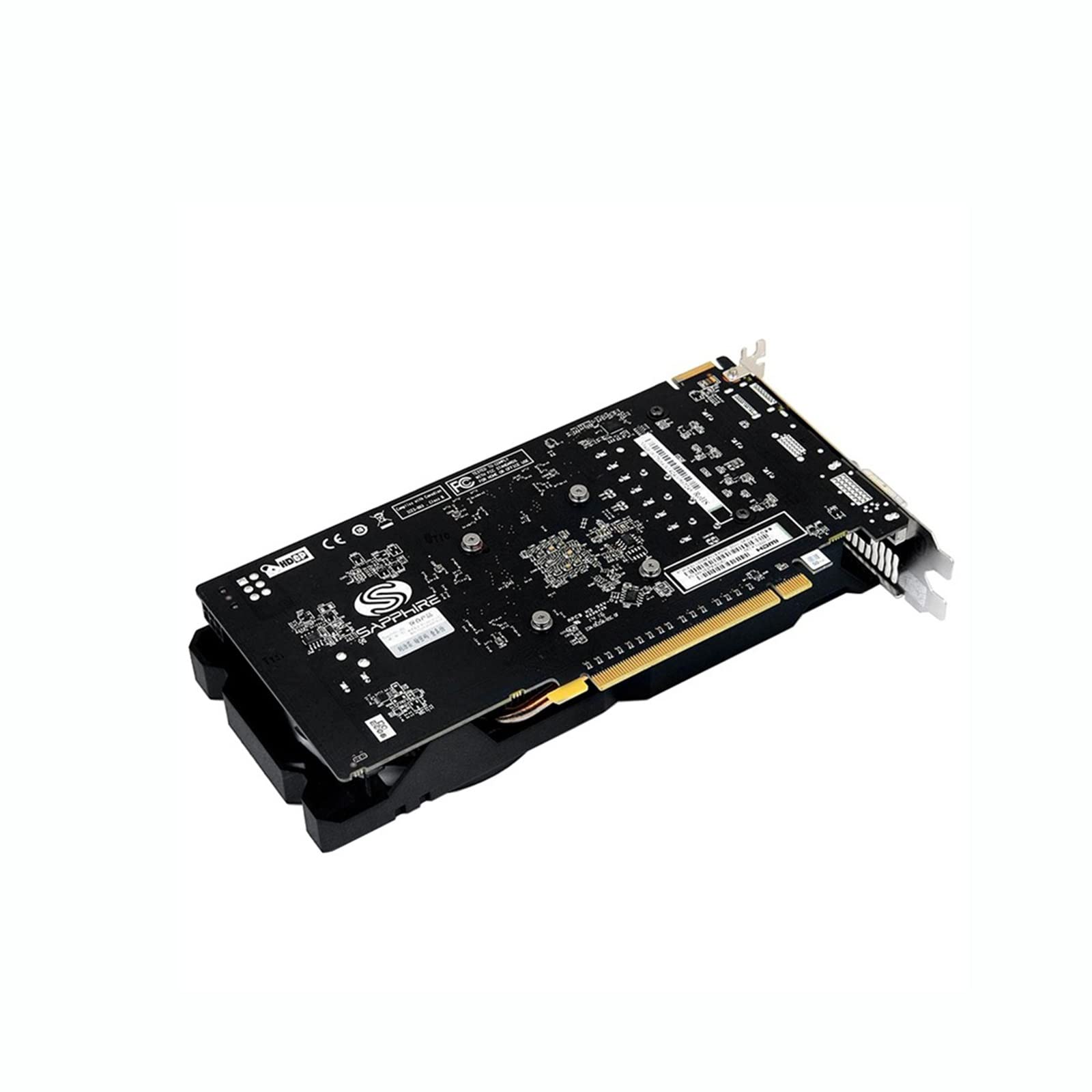 SCOOVY GPU Cooling Fan for SAPPHIRE R7 360 2GB Graphics Card - Compatible with Radeon R7 360 2GB Video Card, PCI-E X16 Interface - Perfect for PC Gaming & Computer Graphics Enhancement