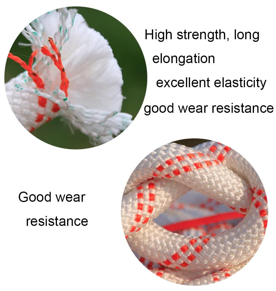 **12mm x 70m Heavy Duty Multifunctional Outdoor Rope for Boating, Fishing, Hiking, Camping & Rescue - Durable Marine Tow Rope & Tree Climbing Accessory (Ideal for Water Sports, Survival & Adventure Activities)**