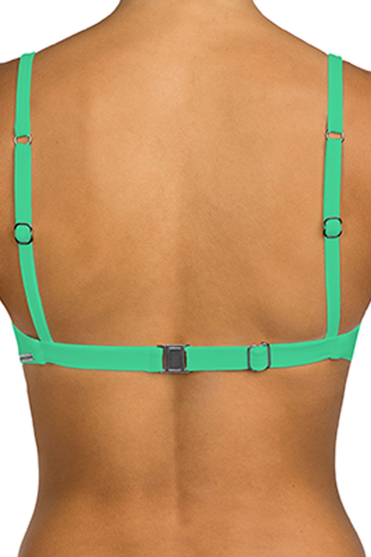 Sunsets Underwire Swim Bra for Women - Mint Green D Cup Bikini Top - Perfect for Beach, Pool, and Summer Vacations
