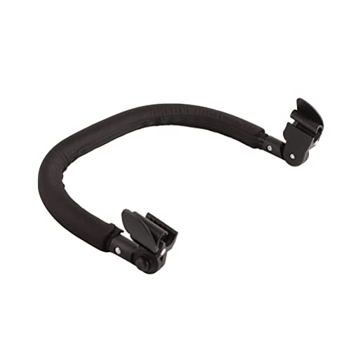 Universal Baby Stroller Armrest & Comfortable Bumper Bar - Easy Installation, Foldable Design - Compatible with Yozeno Strollers (Black) - Perfect for Walks, Shopping & Travel with Your Baby