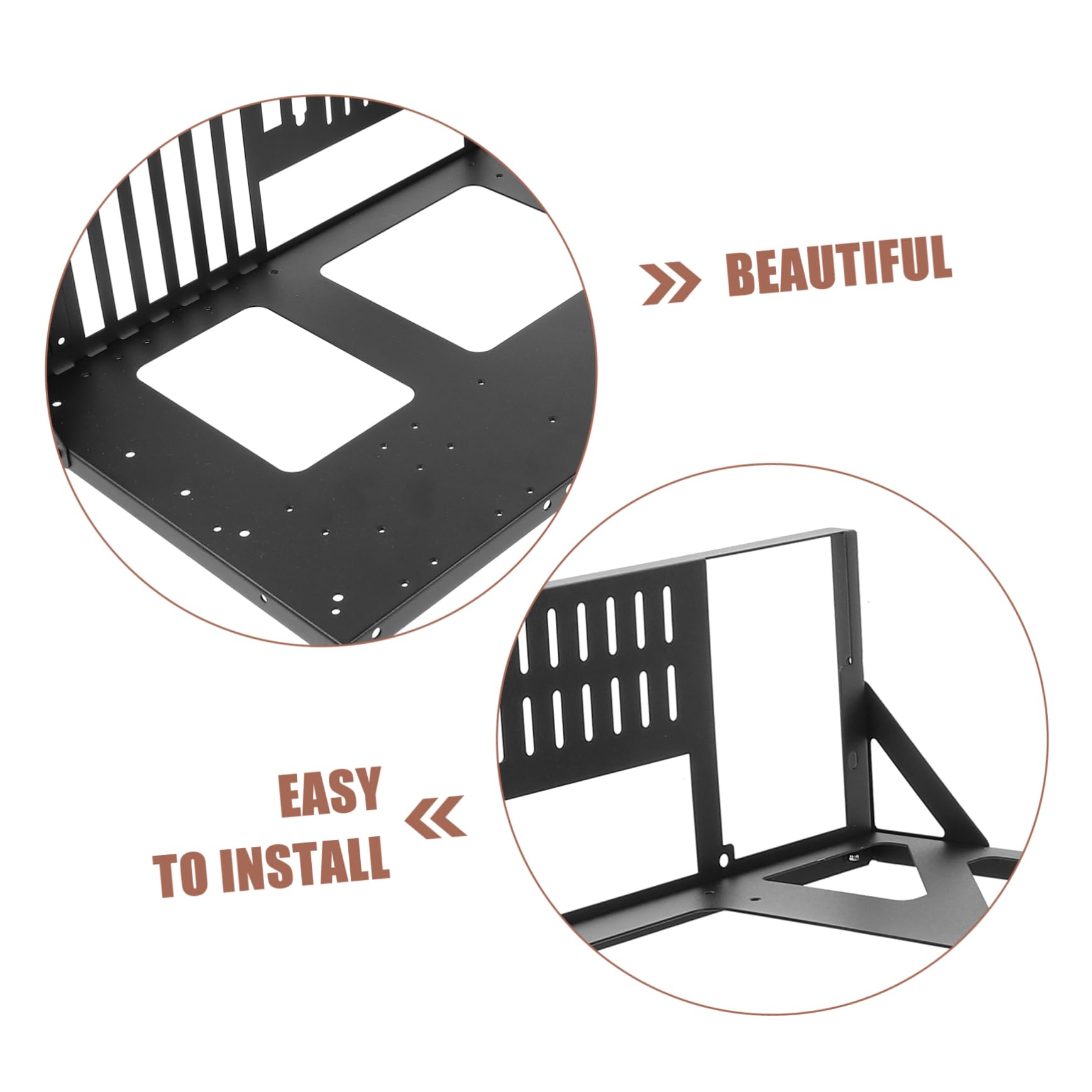 Homoyoyo Motherboard Holder - Durable Metal Computer Case Bracket for Secure Motherboard Installation | Perfect for PC Builds, Gaming Rigs & Workstations