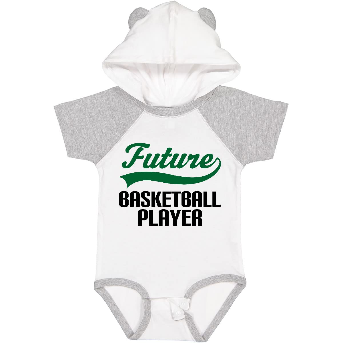 Inktastic Future Basketball Player Baby Bodysuit - Cute Basketball-Themed Outfit for Infants & Toddlers - Perfect for Game Day, Playtime & Sports-Themed Photoshoots