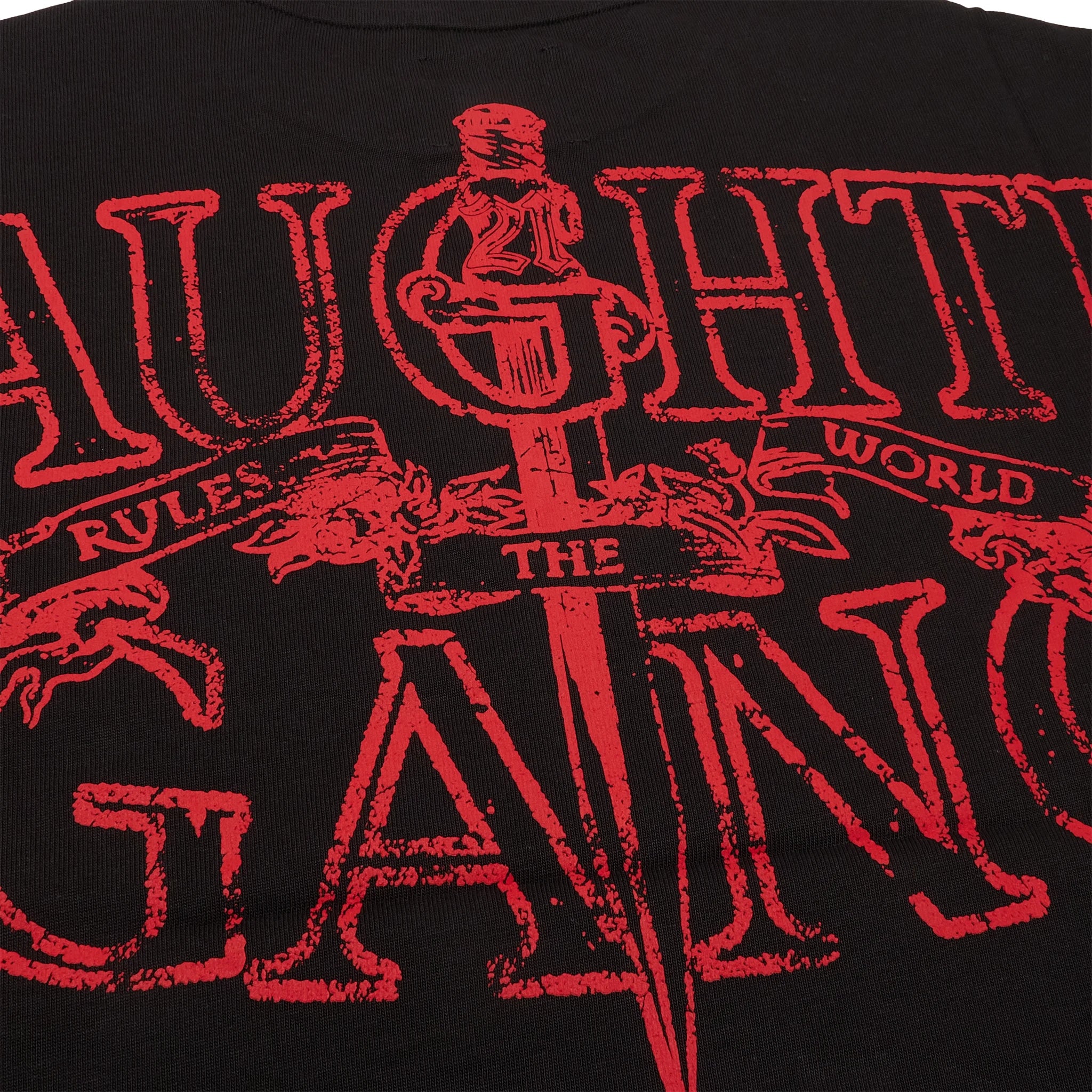 21 Savage Black T-Shirt | Corteiz x Slaughter Gang Official Merch | Streetwear Fashion for Concerts & Hip Hop Events