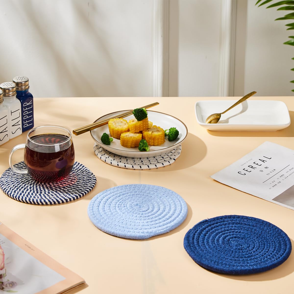 Heat-Resistant Trivets for Hot Dishes - 7.3