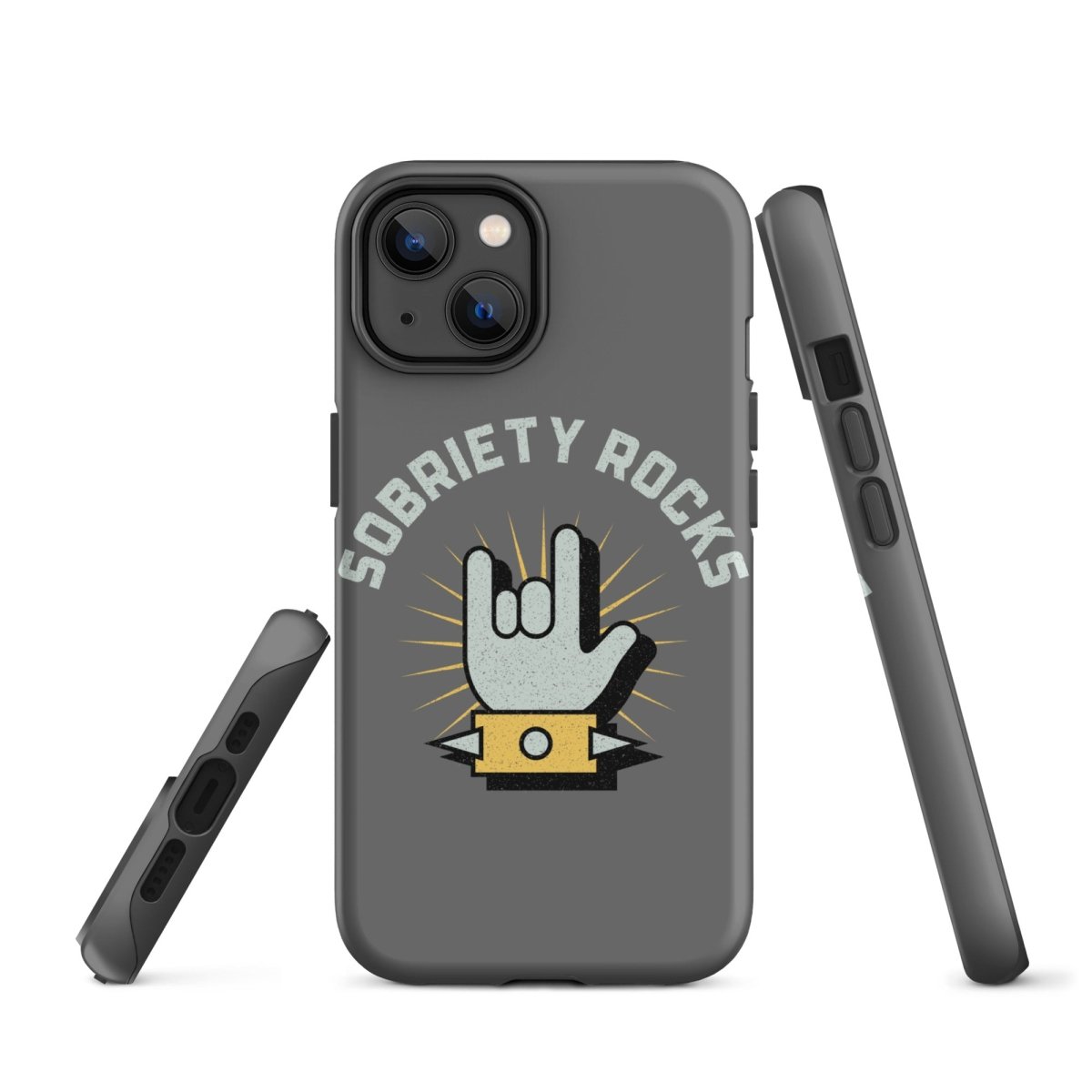 Premium Sobriety Rocks Tough Case for iPhone® - Durable Protection for Everyday Use & Outdoor Adventures