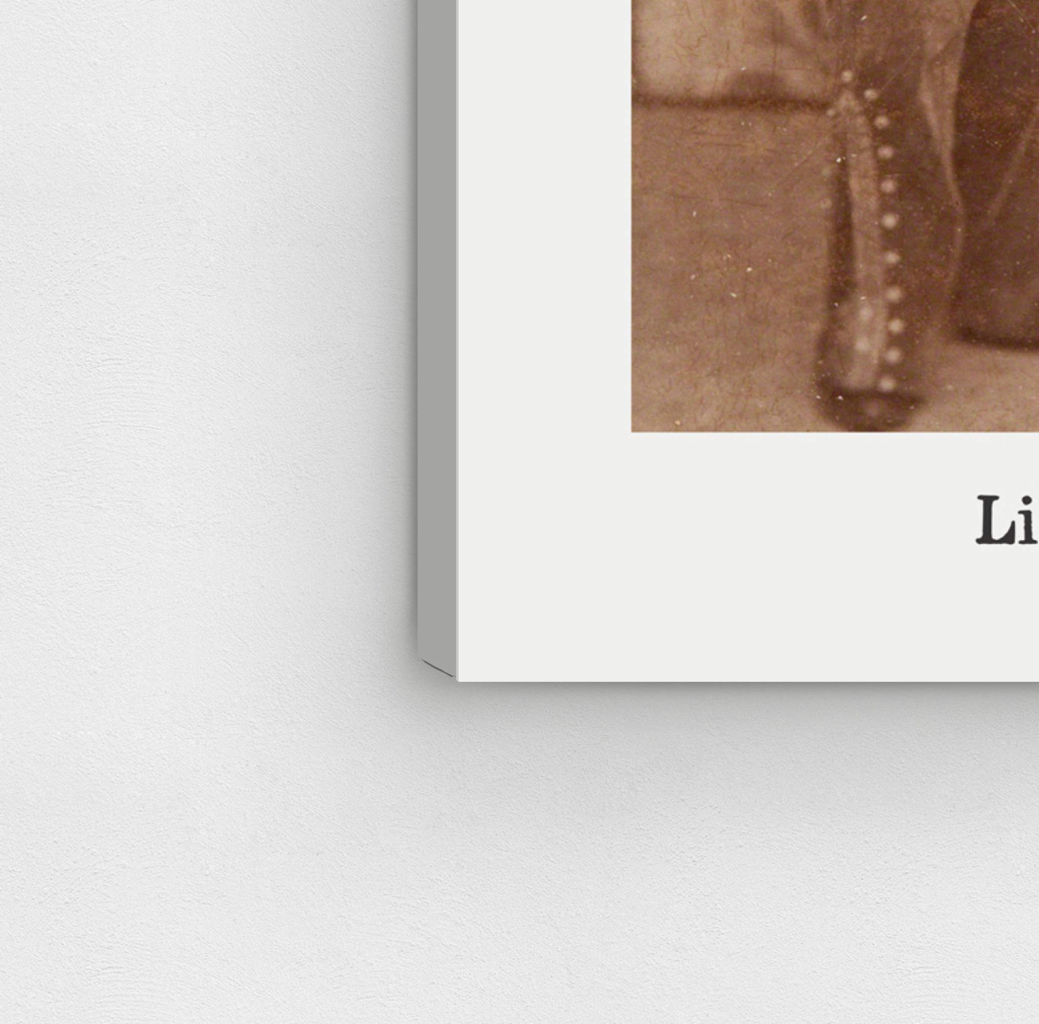 Living on The Edge Wall Art Canvas Print - 30x36 Inch Brown & White Home Decor by Oliver Gal Artist Co. | Perfect for Living Room, Bedroom & Office Wall Decor