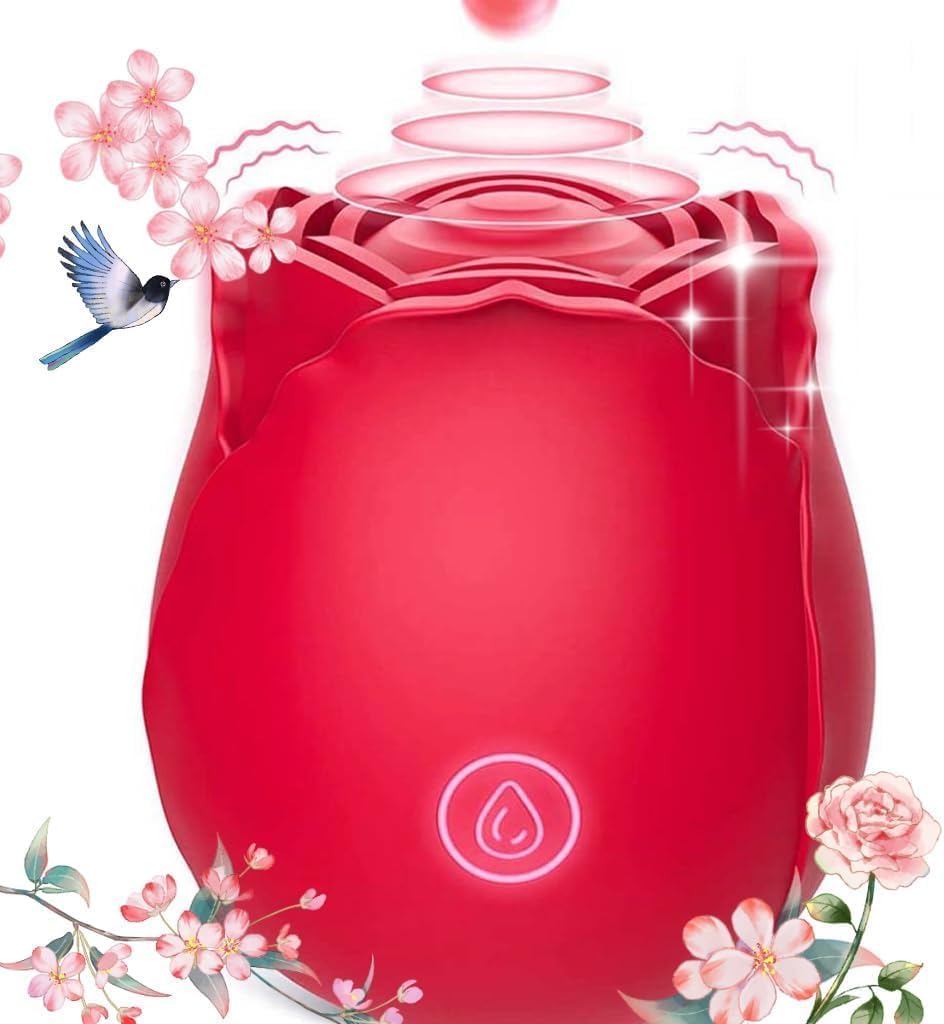 Valentine's Roses Handheld Massager - 10 Speeds for Relaxation & Gifts
