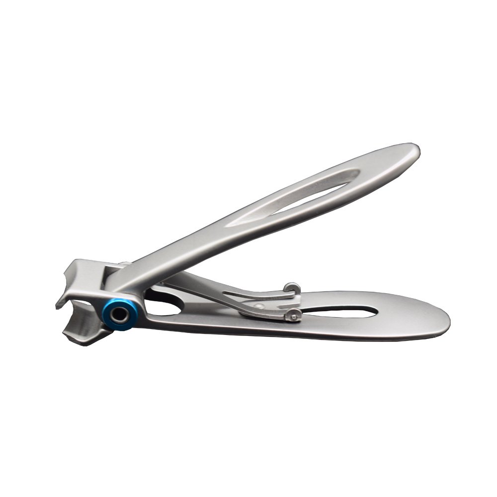 Premium 15mm Wide Jaw Stainless Steel Toenail Clippers for Thick Nails - Heavy Duty, Gunmetal Finish - Ideal for Men, Women & Seniors with Tough Nails - Perfect for Home, Travel & Pedicure Care