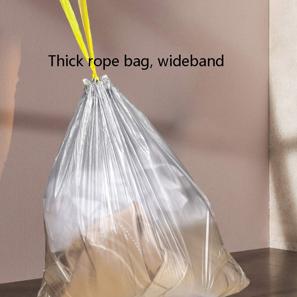 Extra Large Trash Bags 40L - Heavy Duty Kitchen Garbage Bags for Household Use, 3/4/5 Roll Pack - Perfect for Oversized Trash Cans, Waste Disposal & Home Cleaning