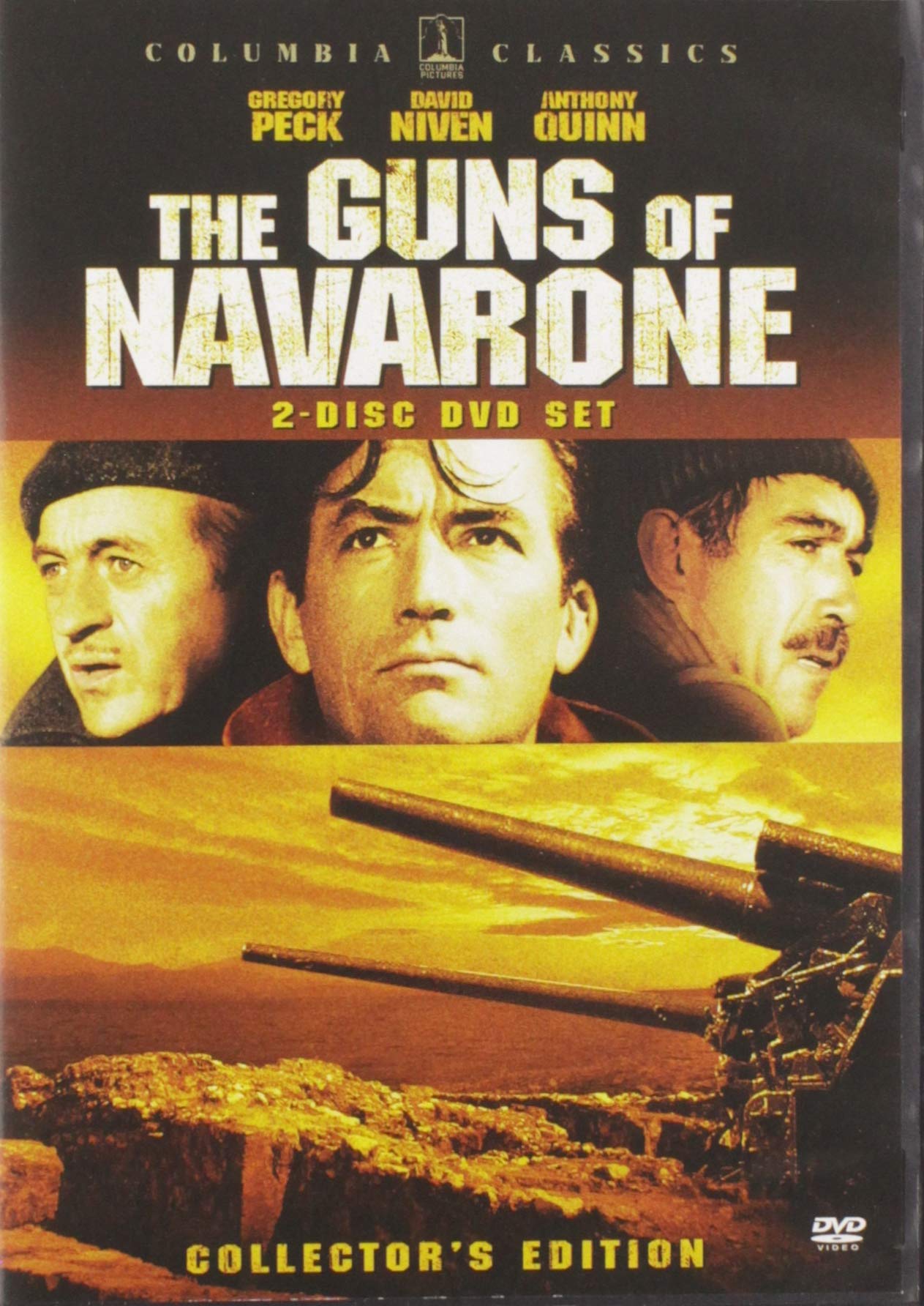 The Guns of Navarone (Collector's Edition) - Classic WWII Adventure Film on Blu-ray - Perfect for Movie Nights & History Buffs