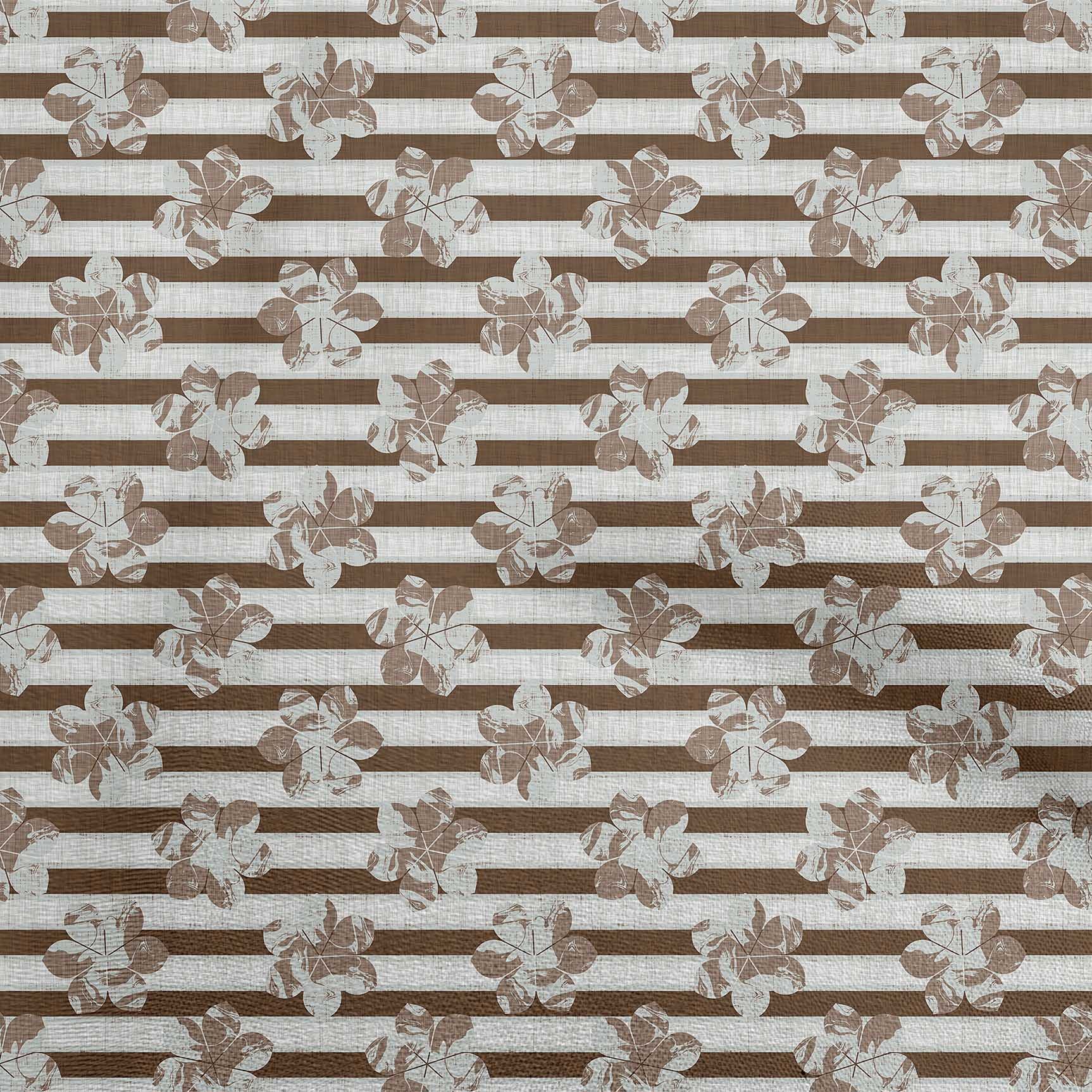 Premium Brown Polyester Spandex Fabric - 56