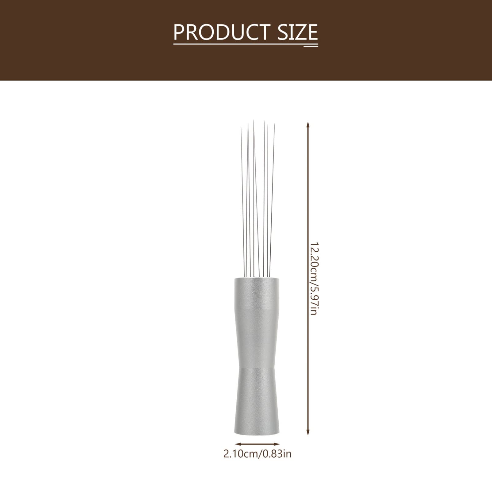 Premium Coffee Stirrers & Espresso Whisk - Barista Tools for Coffee Shops, Cafes & Home Brewing - Durable Stainless Steel Coffee Needle Stirrer & Mixing Tool for Perfect Espresso & Latte Art