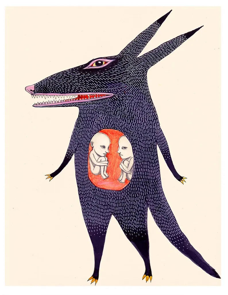8.5x11 Fine Art Prints by Magda Boreysza - Fox and Comet Collection | Premium Wall Decor for Home, Office & Gift Giving