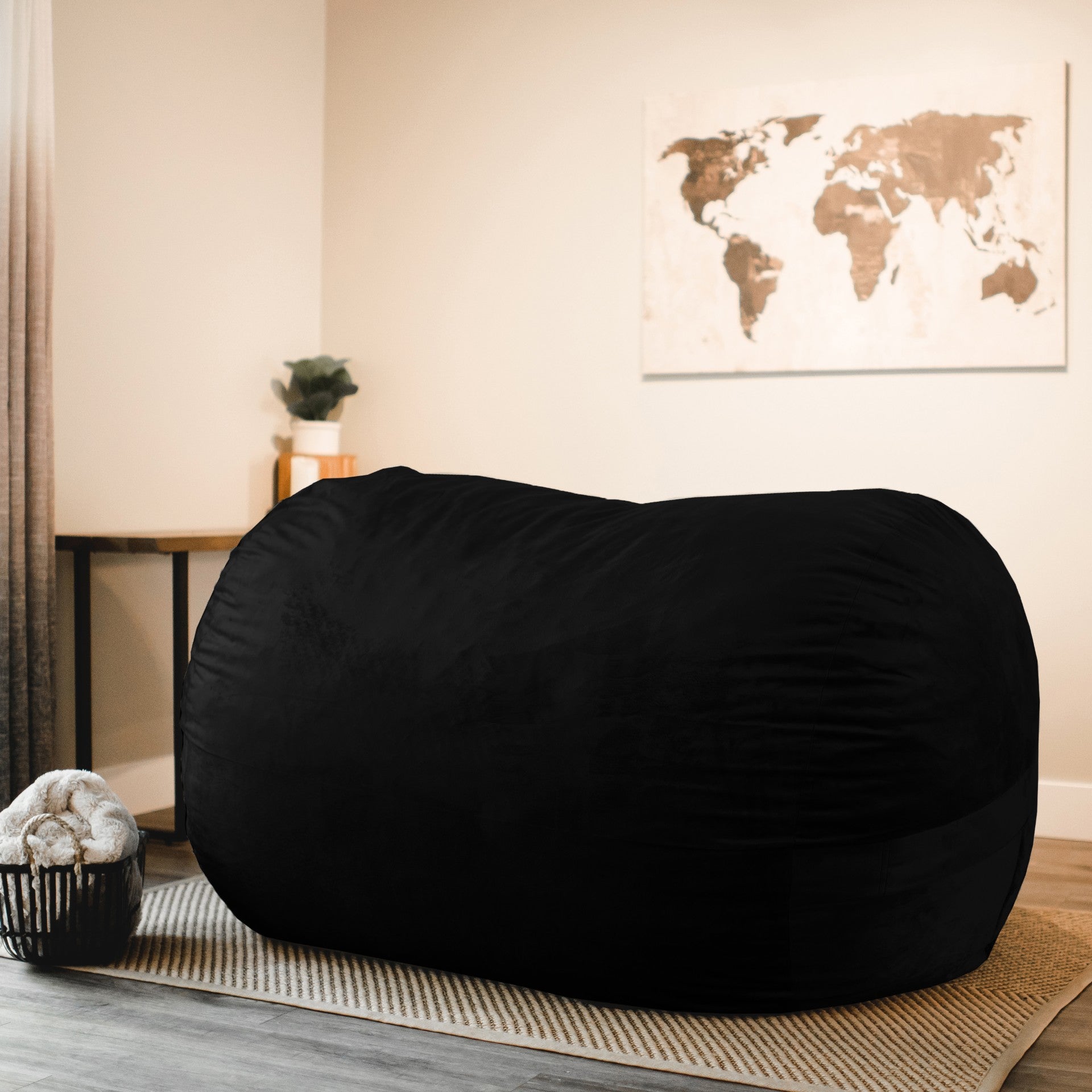 Fuf XL Dog Bed with Removable Washable Cover - Extra Large Orthopedic Pet Bed for Large Dogs, Waterproof & Chew Resistant - Perfect for Living Room, Bedroom or Kennel Use