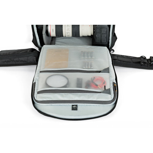 Lowepro ProTactic BP 350 AW II Camera Backpack - Waterproof DSLR Bag for Photographers with Tripod Holder - Perfect for Travel, Hiking & Outdoor Photography (Black)