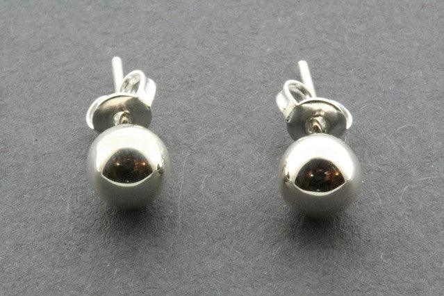 6mm Ball Stud Sterling Silver - Durable & Hypoallergenic Jewelry for Earrings, Necklaces & DIY Crafts