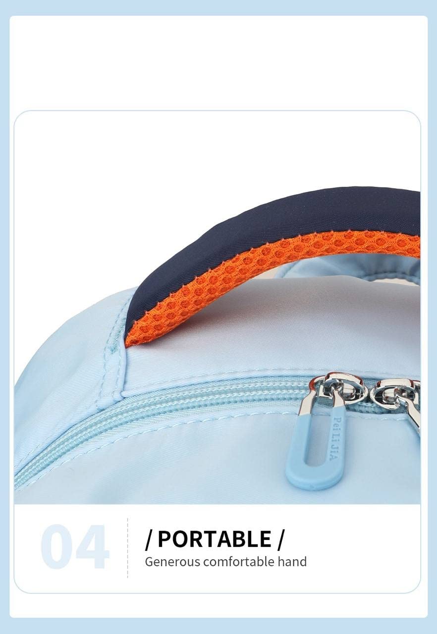 ORGANLY Unisex Casual Polyester Backpack - Lightweight School Bag for Women, Men, Boys & Girls - Durable College Bookbag, Daypack for Sports, Travel & Weekend Use