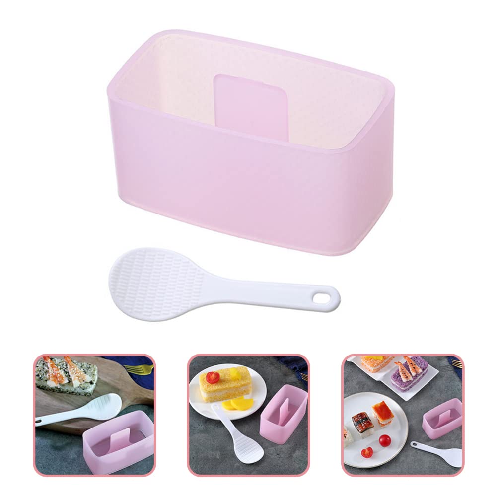 Mipcase 2-Piece Japanese Sushi Rice Ball Mold Kit - DIY Sushi Maker, Onigiri Mold, Sushi Roller & Rice Forming Tools for Kids - BPA-Free PP Plastic, Perfect for Lunch Boxes, Parties & Cooking Classes