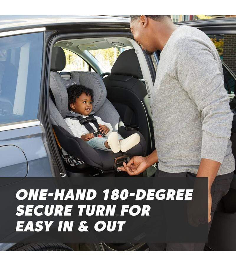 Baby Jogger City Turn 360 Rotating Convertible Car Seat - Safe & Easy Infant to Toddler Car Seat with One-Hand Rotation - Perfect for Travel, School Runs & Family Road Trips
