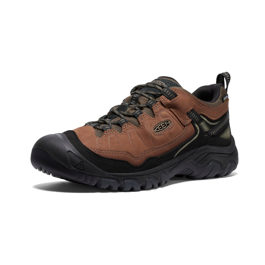 Keen Targhee IV WP Waterproof Hiking Boots for Men - Durable Outdoor Shoes for Trail Running, Backpacking & Mountain Climbing