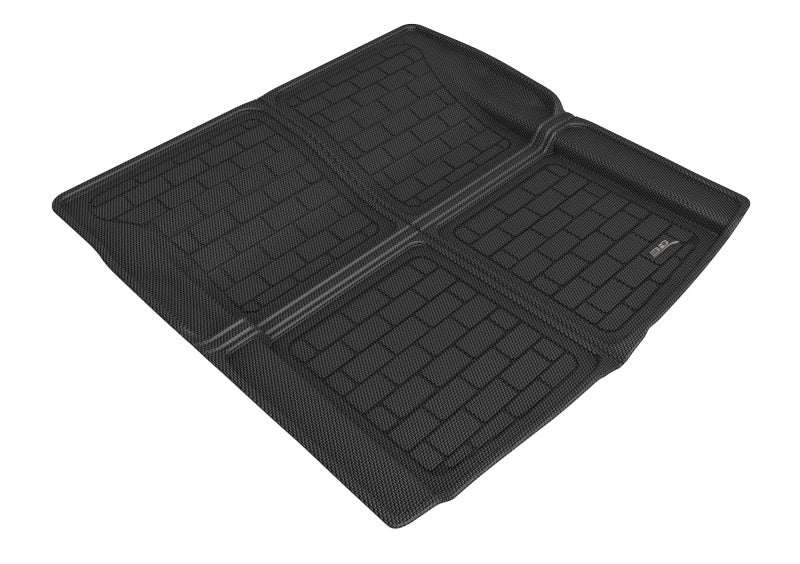 3D MAXpider Custom Fit Cargo Liner for 2019-2021 Volvo S60 with Spare Tire - Kagu Cross Fold Design, Black | Waterproof Trunk Mat for Road Trips & Daily Commute