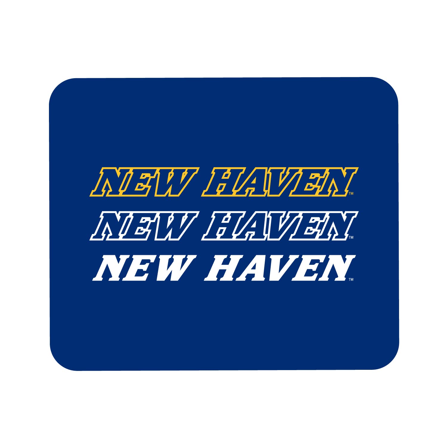 OTM Essentials University of New Haven Standard Fabric Mouse Pad - Non-Slip Desk Accessory for Work & Gaming - Perfect for Office, Home & Dorm Room Use