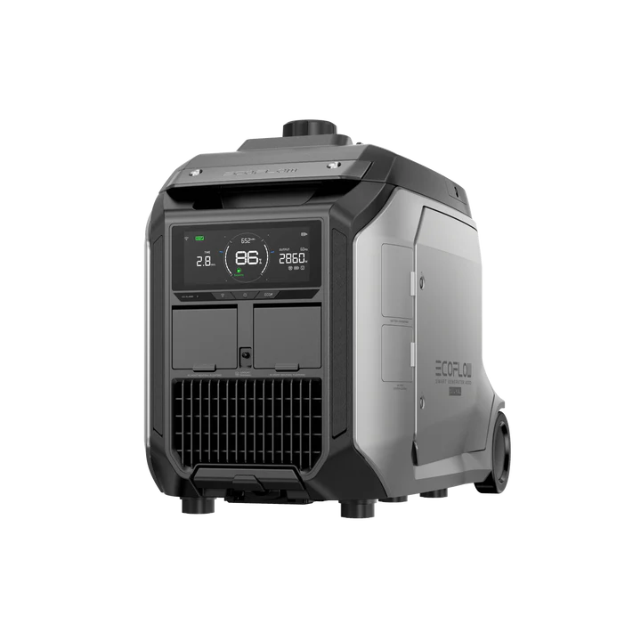 EcoFlow Smart Generator 4000 - Dual Fuel Portable Power Station for Home Backup, Camping & Outdoor Adventures | Quiet Gas & Propane Generator for Emergency Power & RV Use
