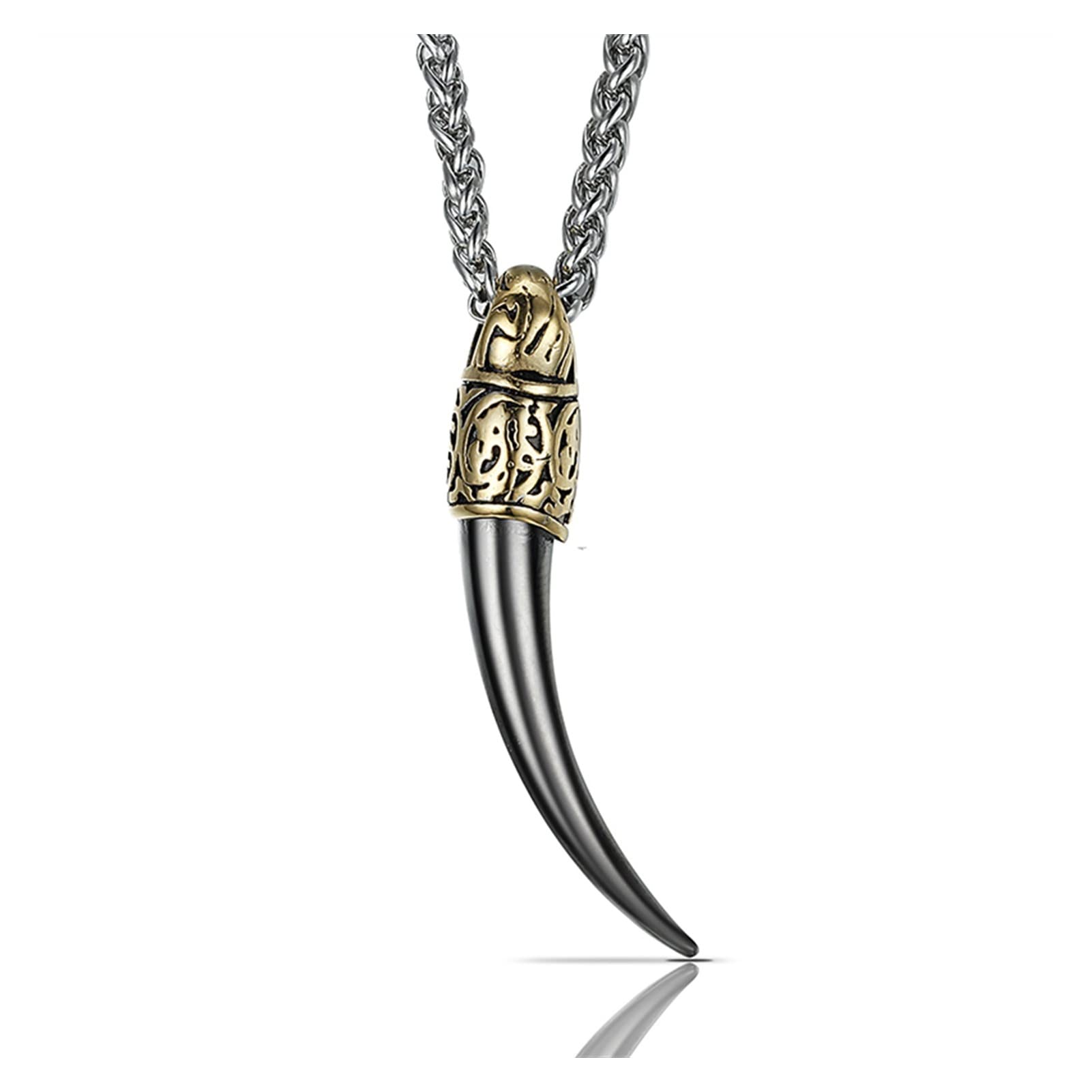DAPERCI 316L Stainless Steel Men's Pendant Necklace - Stylish Chain for Everyday Wear, Gifts & Special Occasions | Fashion Jewelry Accessories for Men