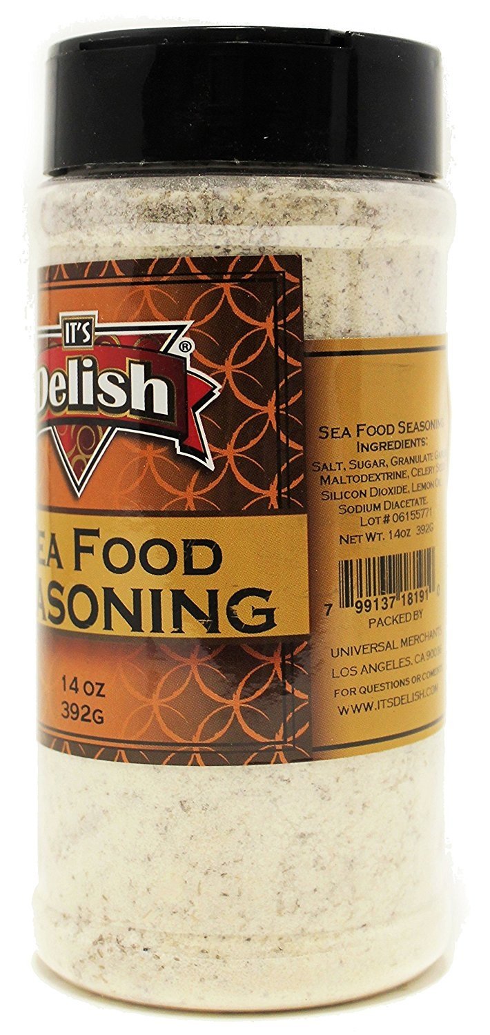 Premium Seafood Seasoning Blend - All-Purpose Fish & Shrimp Spice Mix for Grilling, Baking & Frying - Perfect for Seafood Boils, Crab Cakes & Paella - Gluten-Free & No MSG