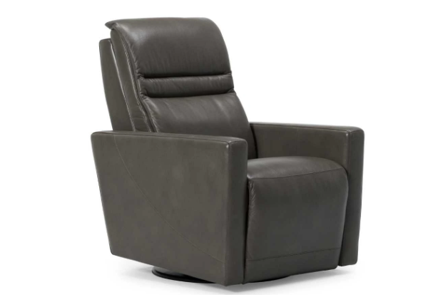 Triple Power Swivel Glider Recliner with Headrest & Lumbar Support - Modern Comfort Chair for Living Room, Nursery, and Home Theater Relaxation