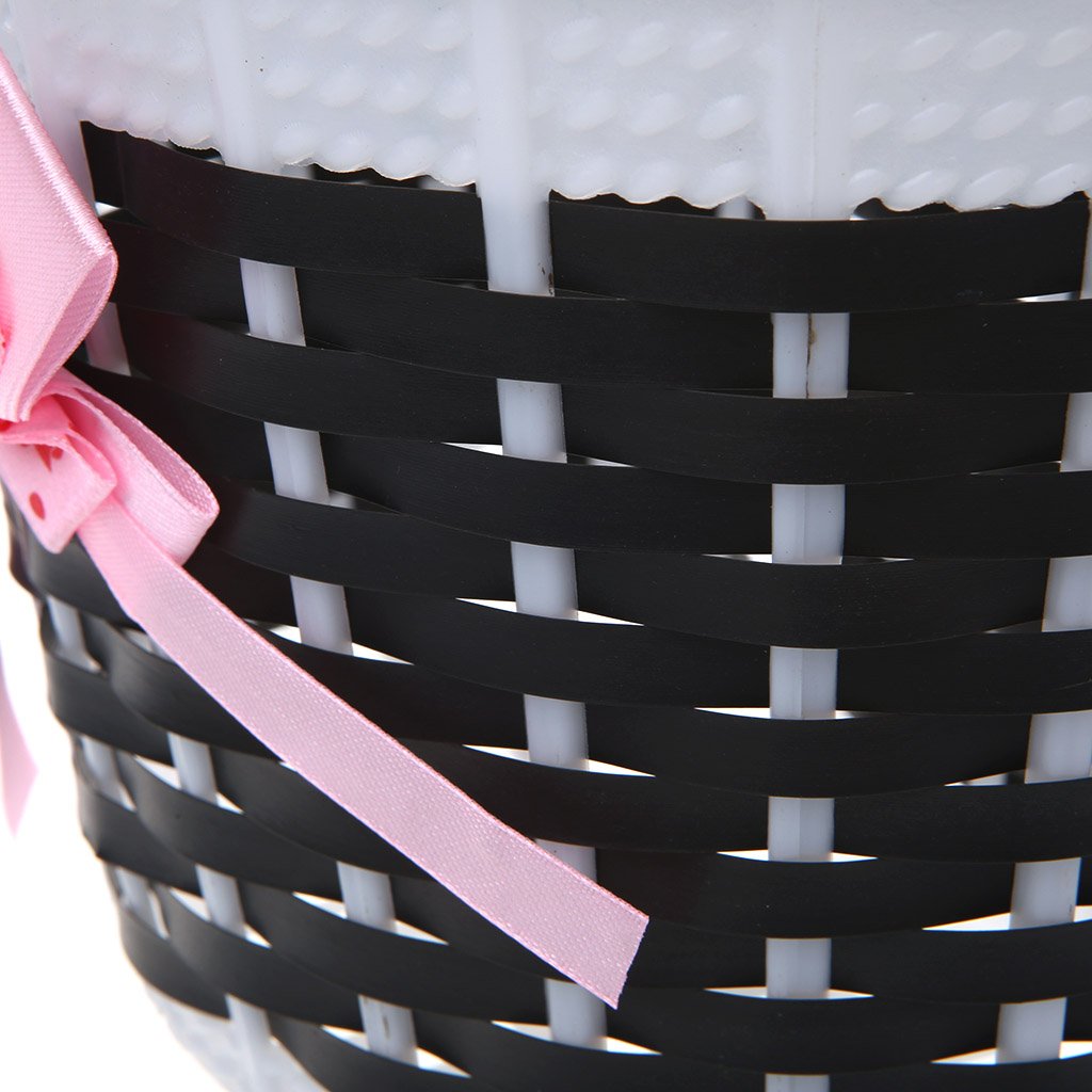 Kids Bike Front Basket - Lightweight Plastic Handlebar Storage Carrier for Bicycles, Tricycles & Scooters - Perfect for School, Park Rides & Grocery Shopping